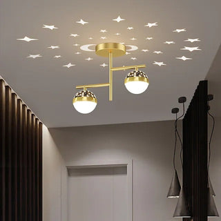 Madina Modern Stjärnklar LED Taklampa Korridor Sovrum Hall
