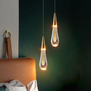 Kristy Modern Kristall Glas Metall Pendellampa Vardagsrum Sovrum