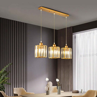 Herbert Modern Meyall Glas Pendellampa Vardagsrum Matsal