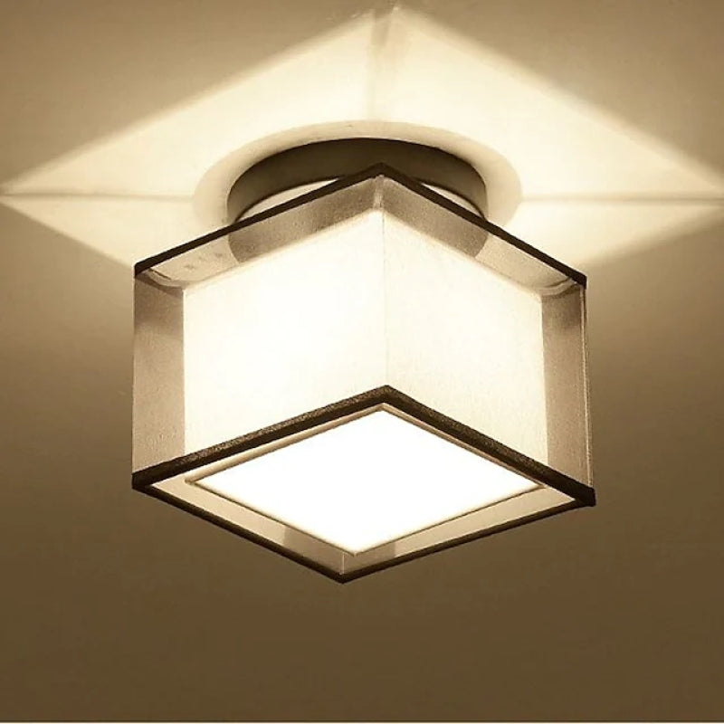 Arisha Moderni metallinen ja kankainen kattovalaisin, 2 tyyliä