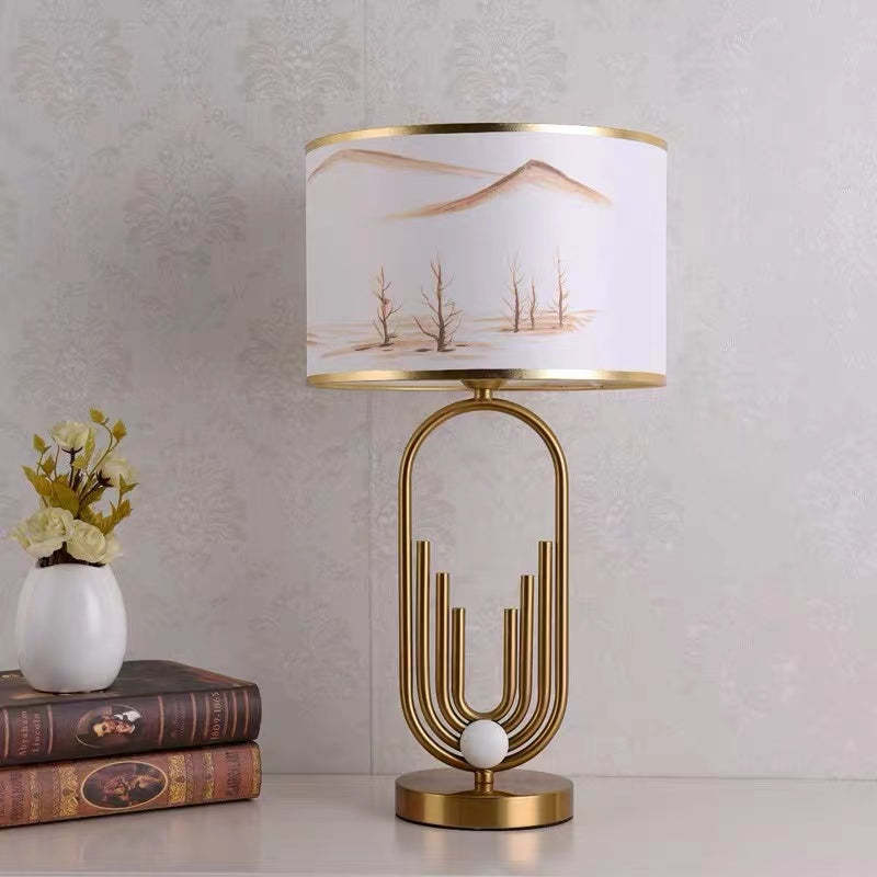 Freja Artistic Table Lamp Floor Lamp Bedside Desk Light For Bedroom