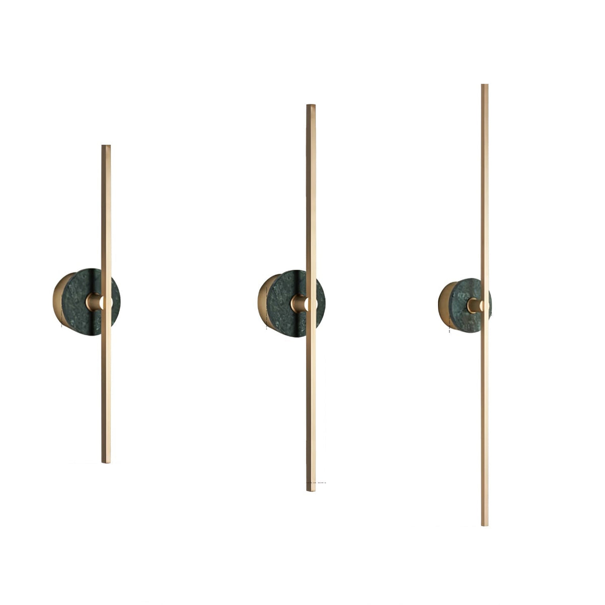 Candeeiro de parede linear em alabastro Albivine