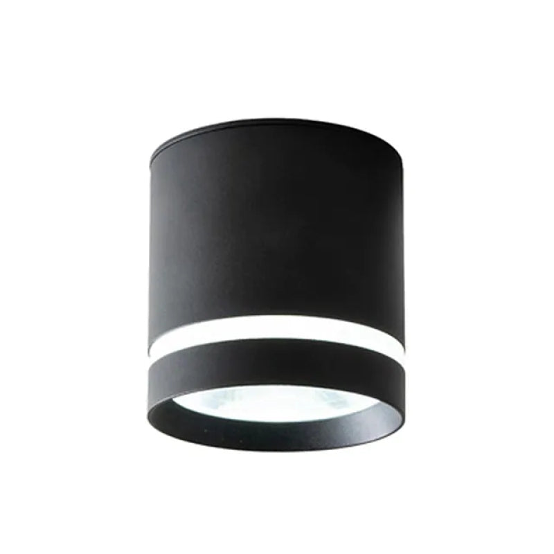 Aria Ceiling Light Mini Modern, White/Black, Bedroom/Living Room