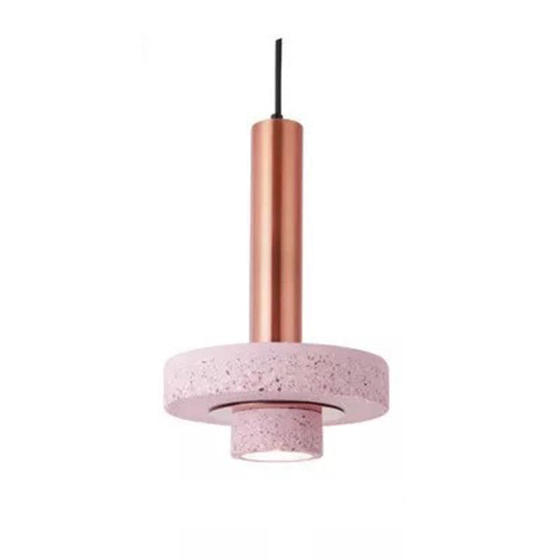Arisha Modern LED Art Deco Colorful Pendant Light, Terrazzo