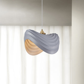 Renée Liten Pendellampa Modern Vit/Grön Metall/Harts Köksbord