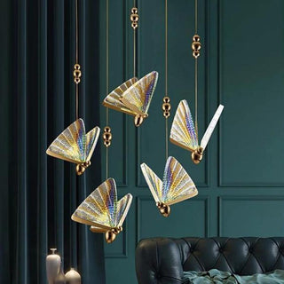 Kady Modern Design LED Art Pendellampa Kristall/Metall Sovrum/Vardagsrum