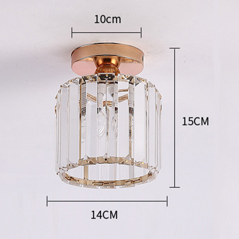 Cerin modern kristalltaklampa, 3 färger