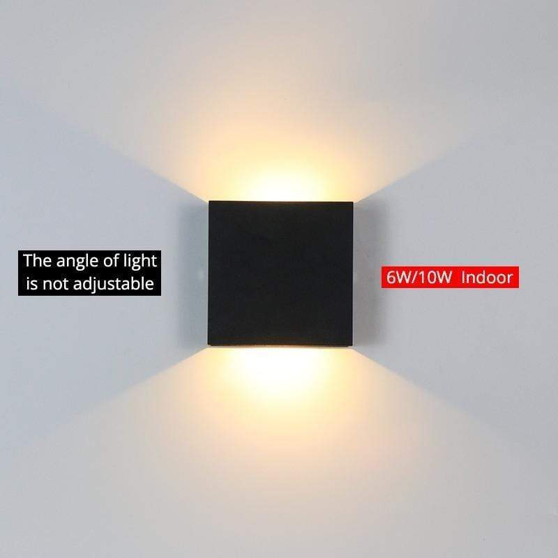 Nexu Modern Adjustable Square Outdoor Wall Lamp LED
