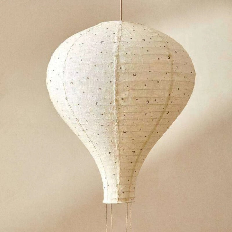 Valentina modern LED-taklampa för utanpåliggande montering, vit tygskärm, sovrum/kök