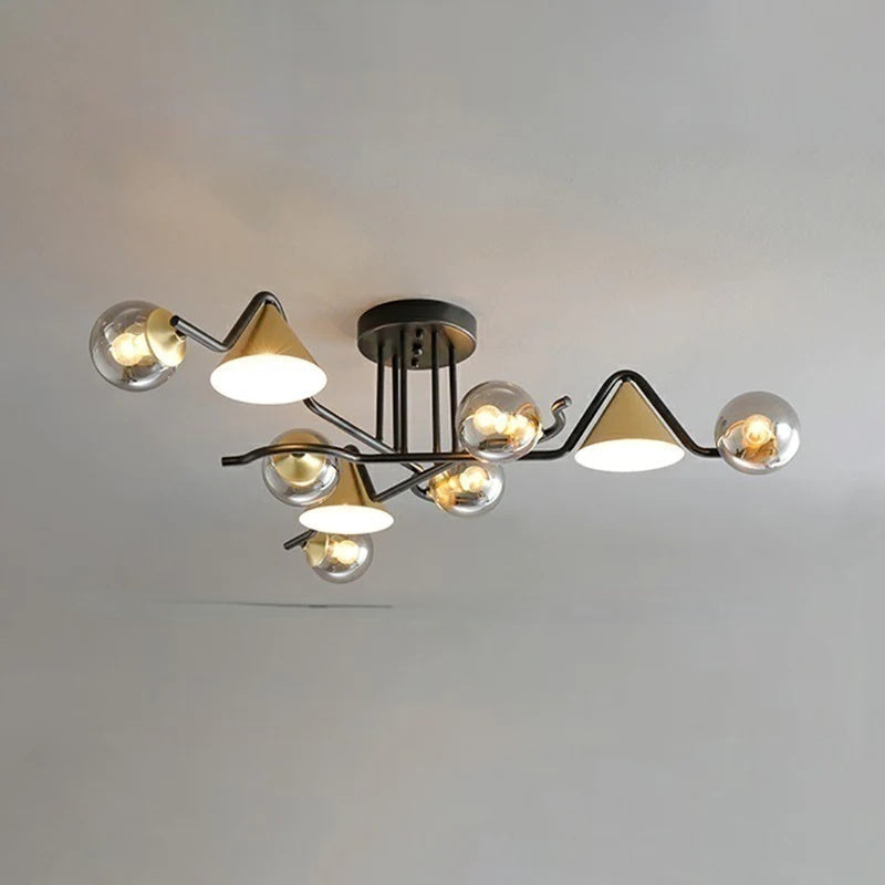 Arisha Design LED-kattovalaisin, makuuhuoneeseen/olohuoneeseen