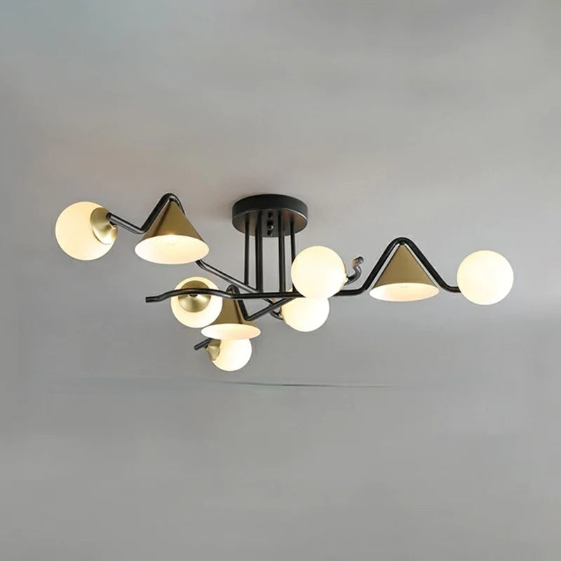 Arisha Design LED-kattovalaisin, makuuhuoneeseen/olohuoneeseen