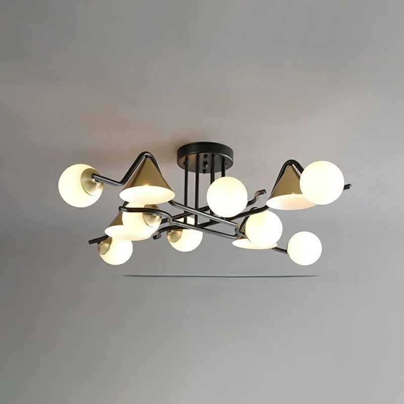 Arisha Design LED-kattovalaisin, makuuhuoneeseen/olohuoneeseen