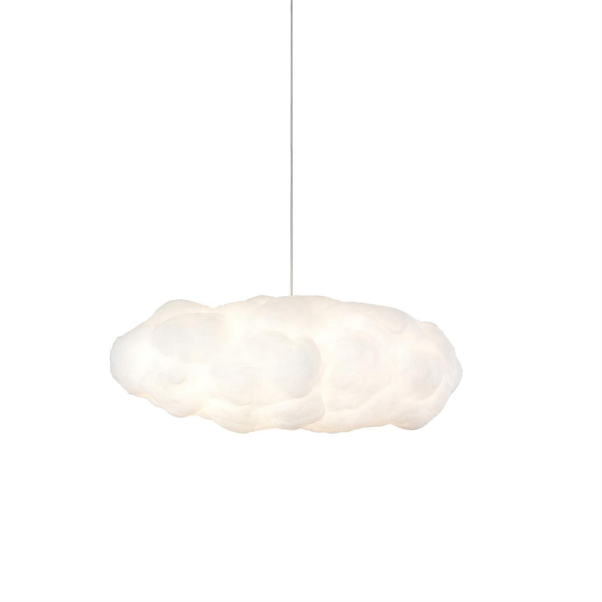 Nively pendellampa i fibersilke