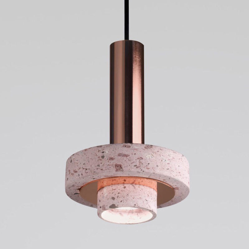 Arisha Modern LED Art Deco Colorful Pendant Light, Terrazzo
