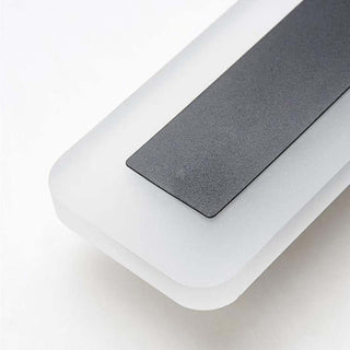 Edge Minimalistisk Linjär Metall LED Vägglampa Trägård Utomhus