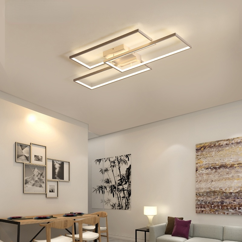 Arisha rektangulær loftslampe, 2 farver