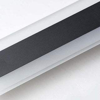 Edge Minimalistisk Linjär Metall LED Vägglampa Trägård Utomhus
