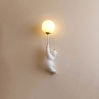 Fateh Vägglampa Inomhus Björn Ballong Harts/Akryl Sovrum/Sängbord/Tudie