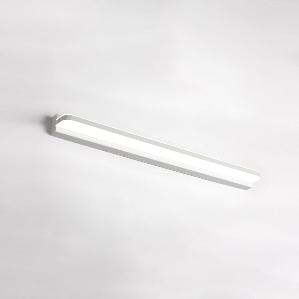 Arisha modern rektangulär vägglampa med spegel, svart/vit/krom/guld, badrum