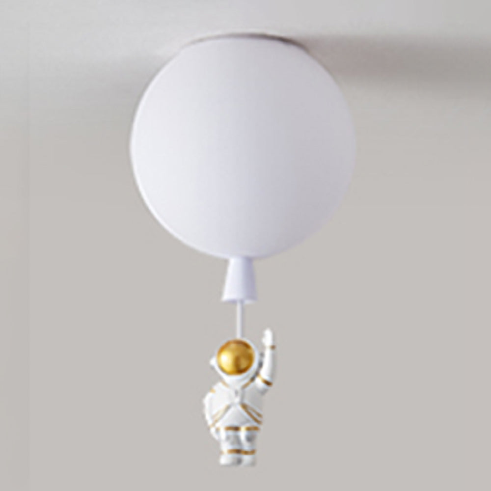 Aria Astronaut Balloon Flush Mount Ceiling Light, L 20/25/30/35cm