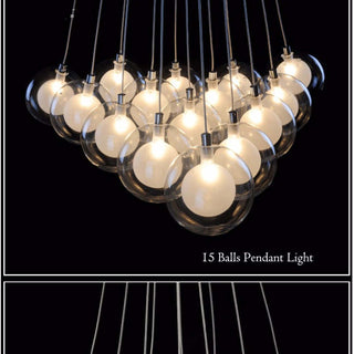 Valentina Modern Design Pendellampa Bubble Metall/Glas Vardagsrum/Matsal/Sovrum
