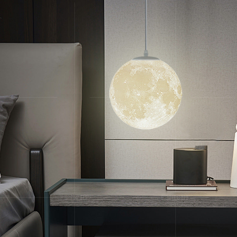 Arisha modern elegant månp­endellampa, dekoration för matsal och sovrum