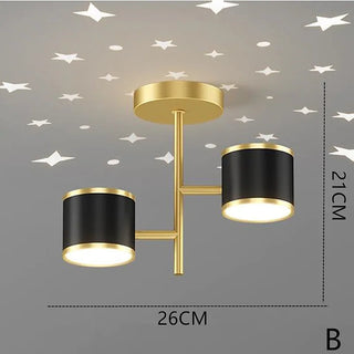 Madina Modern Stjärnklar LED Taklampa Korridor Sovrum Hall