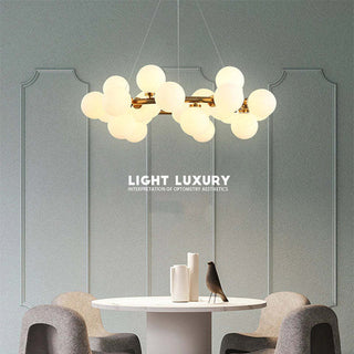 Valentina Bubble Pendellampa Klot Glas Design Vardagsrum