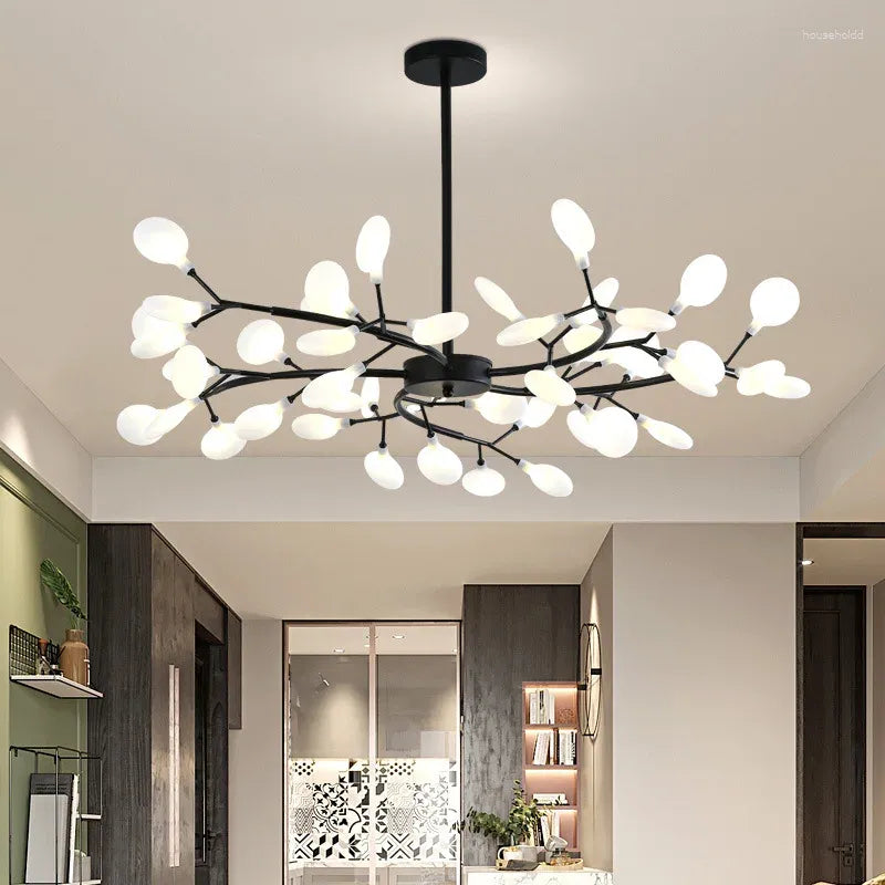 Olivia Unique Branch Firefly Sputnik Art Deco Chandelier