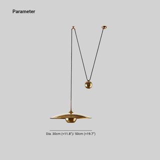 Cairns Minimalistisk Vintage Metall Pendellampa Vardagsrum Sovrum