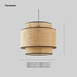 Ritta Design Cylindrica LED Pendellampa Glob Rotting/Metall Sovrum/Vardagsrum