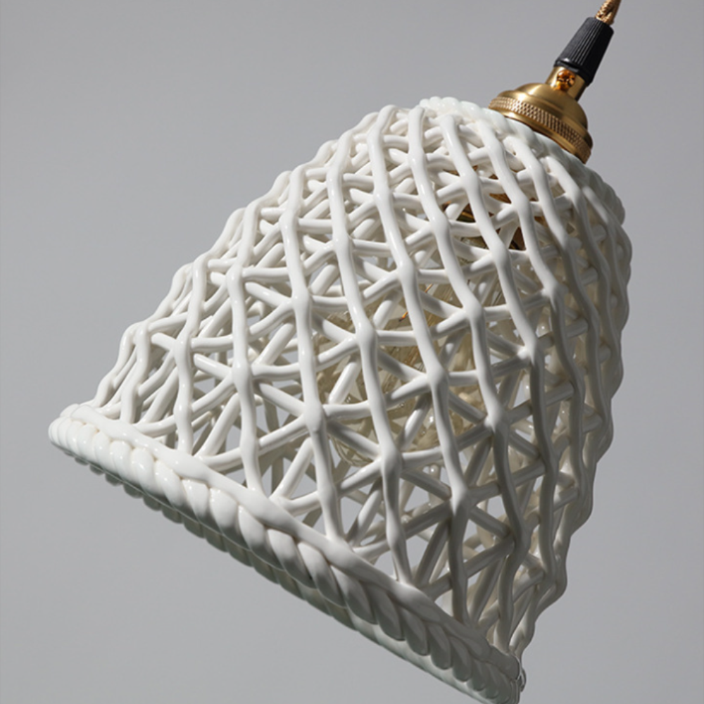 Valentina Modern LED Pendant Light Metal Blue White Bedroom/Kitchen