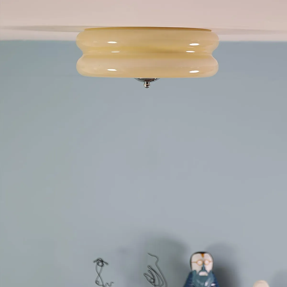 Candy loftslampe til direkte montering i to lag