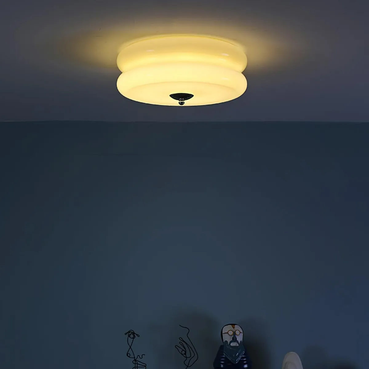 Candy loftslampe til direkte montering i to lag