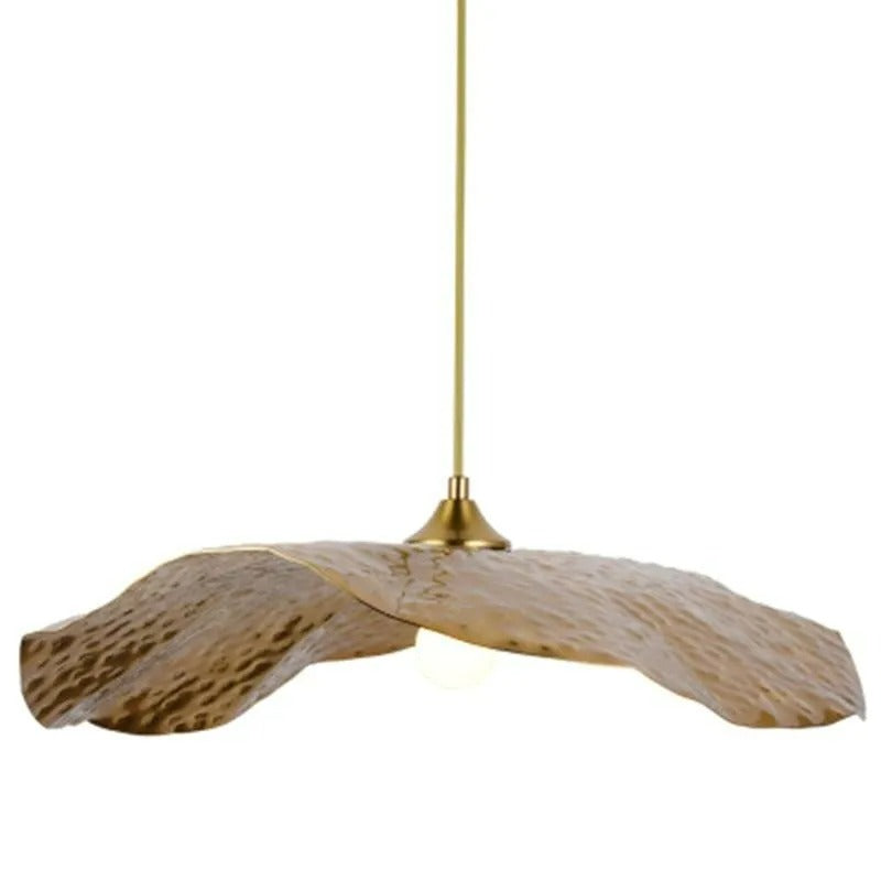 Arisha naturlig metalpendel med lotusblad