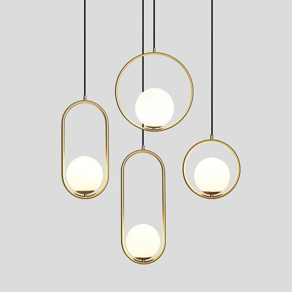 Sorveth moderne pendellampe i messing