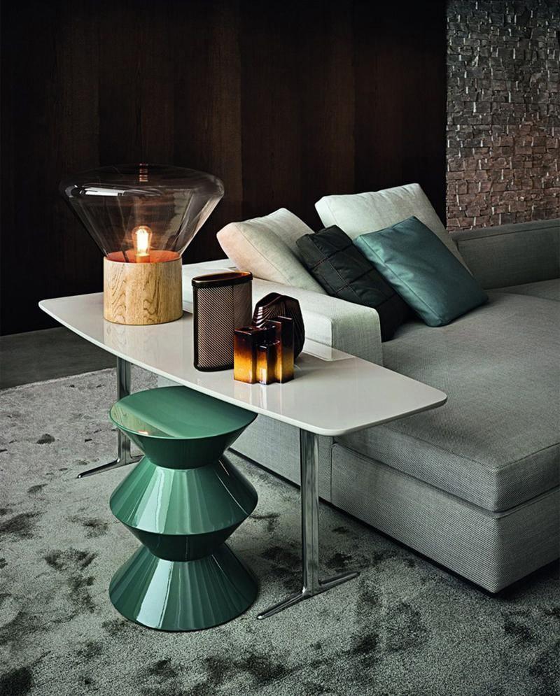 Candeeiro de mesa minimalista em madeira Sylirella