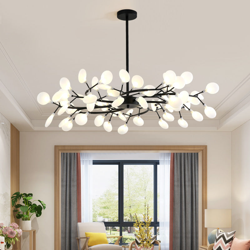 Olivia Unique Branch Firefly Sputnik Art Deco Chandelier