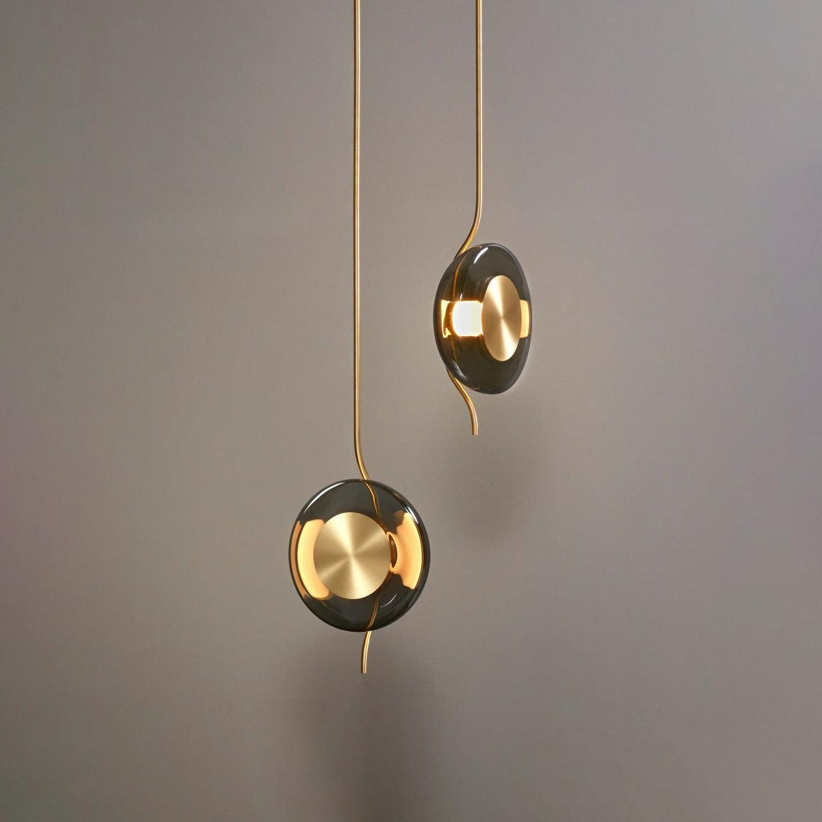 Umirus moderne minimalistisk pendellampe i glas