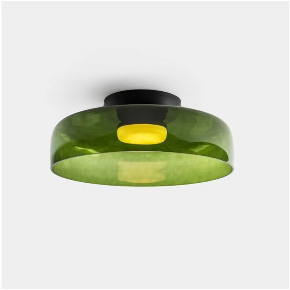 Aria moderne enkel kreativ glasloftslampe