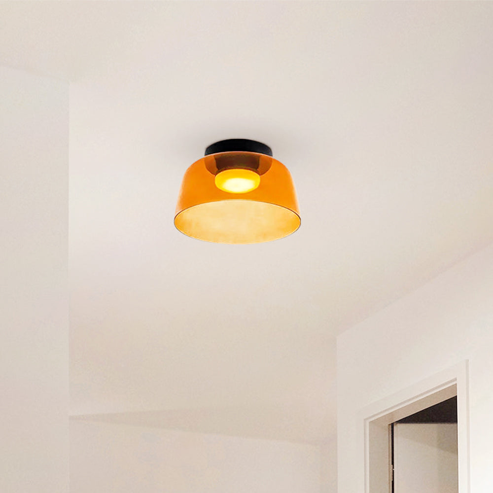 Aria moderne enkel kreativ glasloftslampe