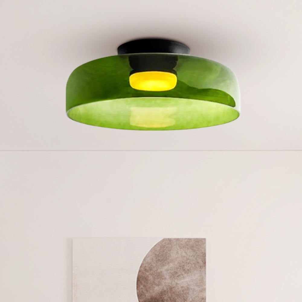 Aria moderne enkel kreativ glasloftslampe