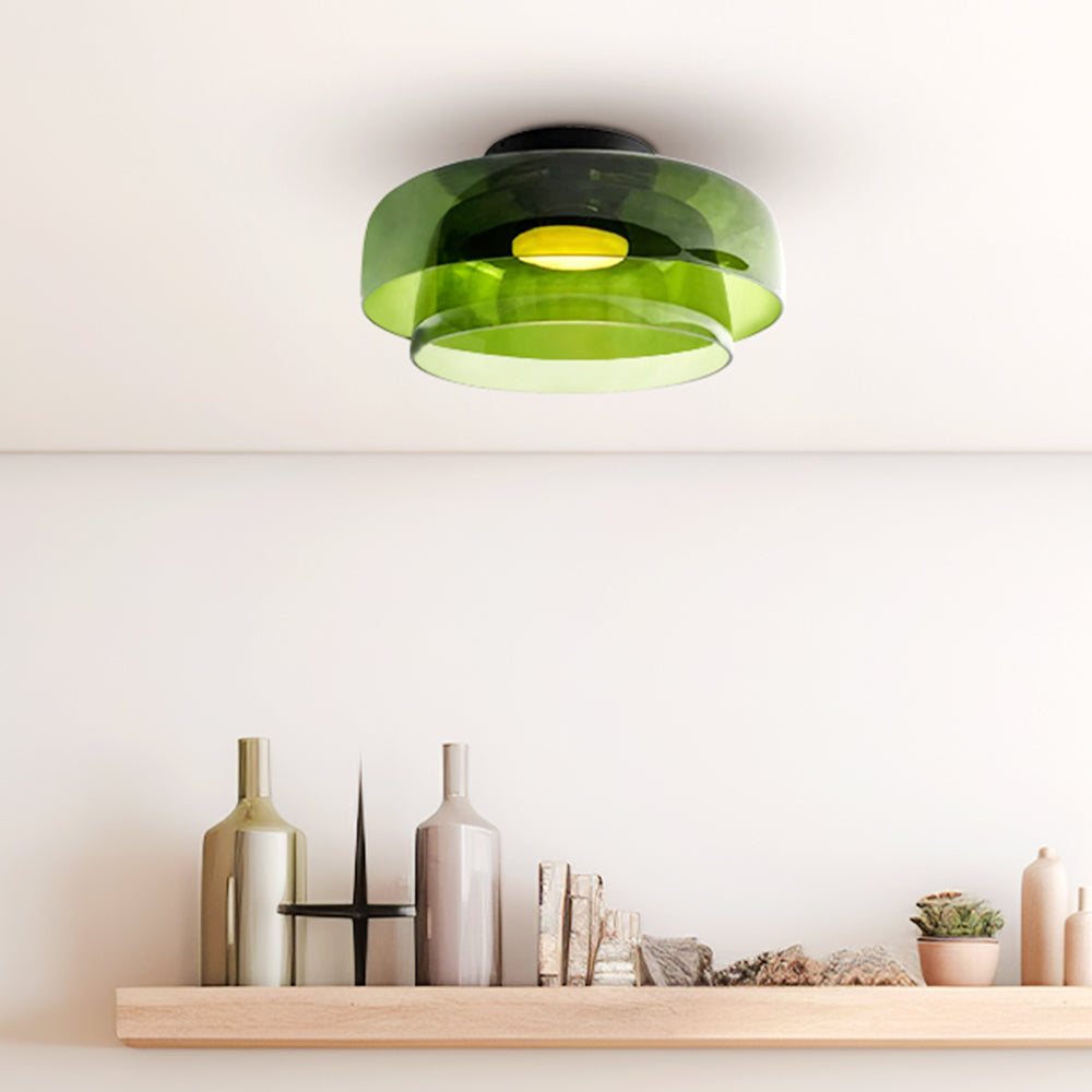 Aria moderne enkel kreativ glasloftslampe