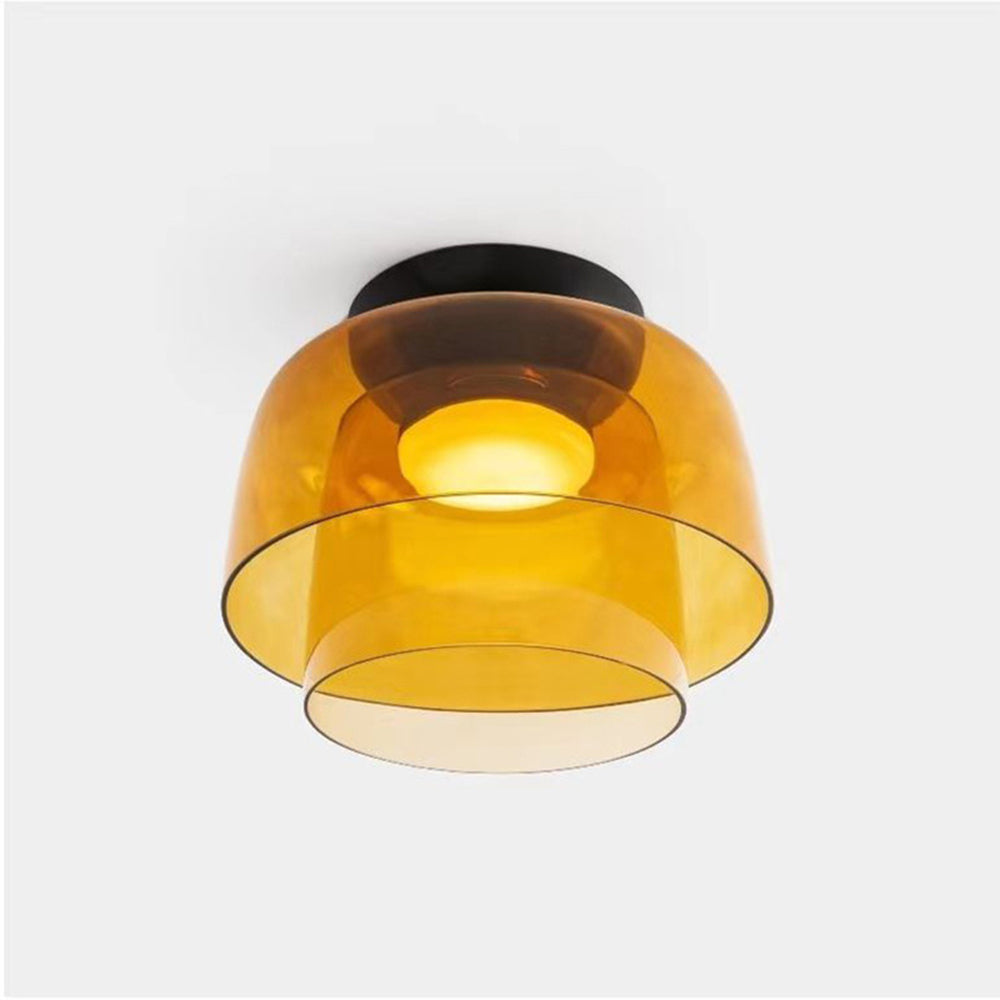Aria moderne enkel kreativ glasloftslampe