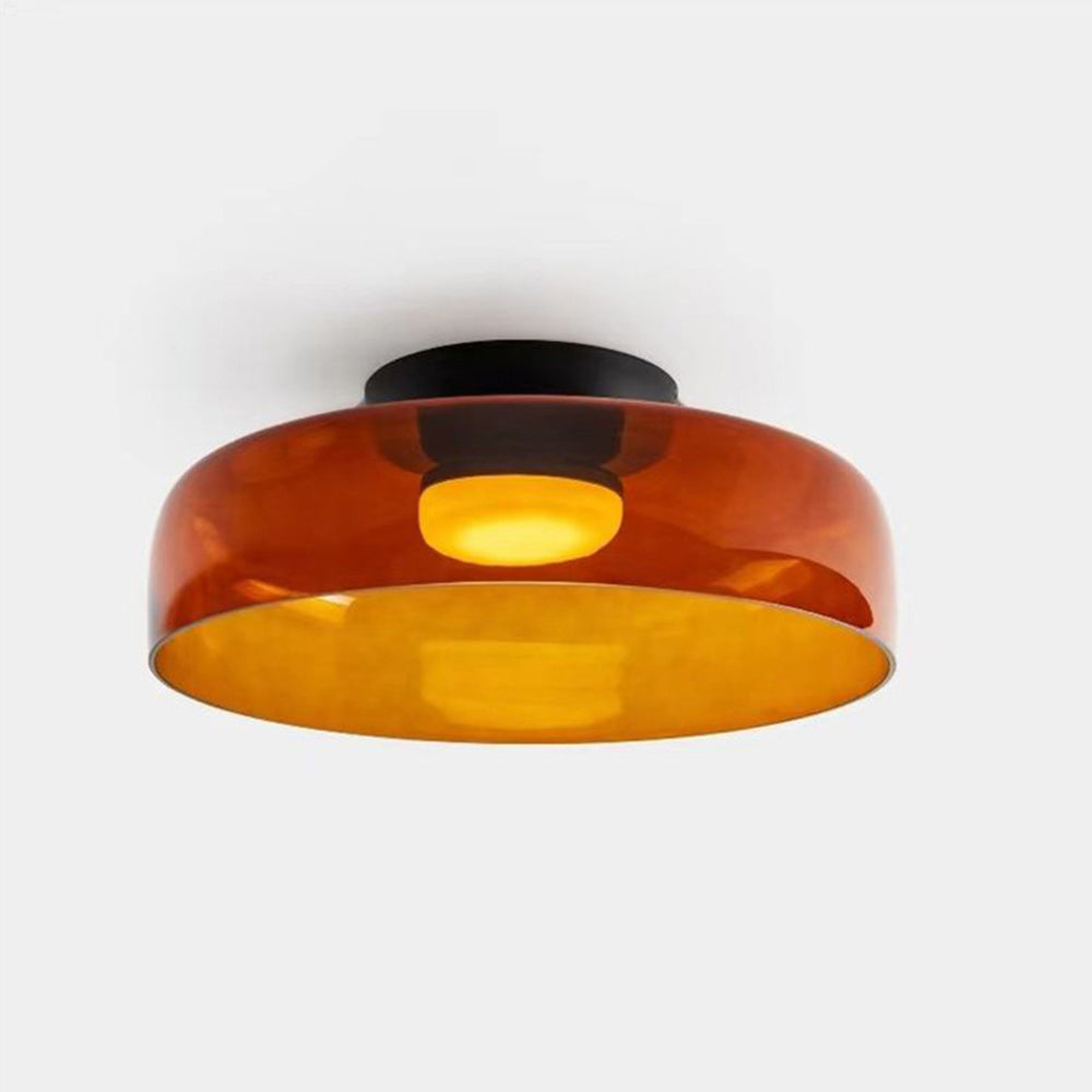 Aria moderne enkel kreativ glasloftslampe