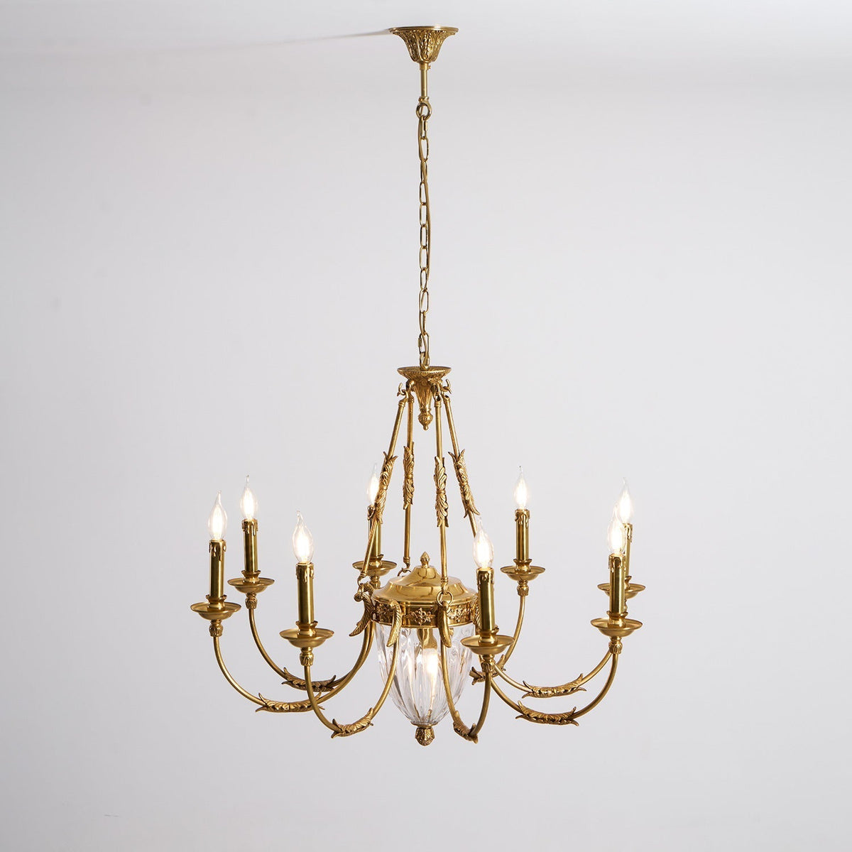 Candelabro de latão Valerix