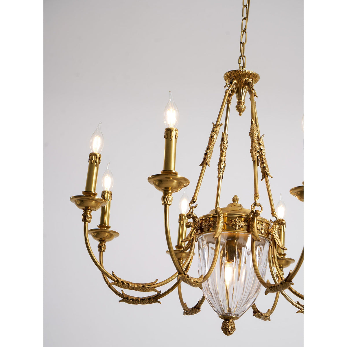 Candelabro de latão Valerix