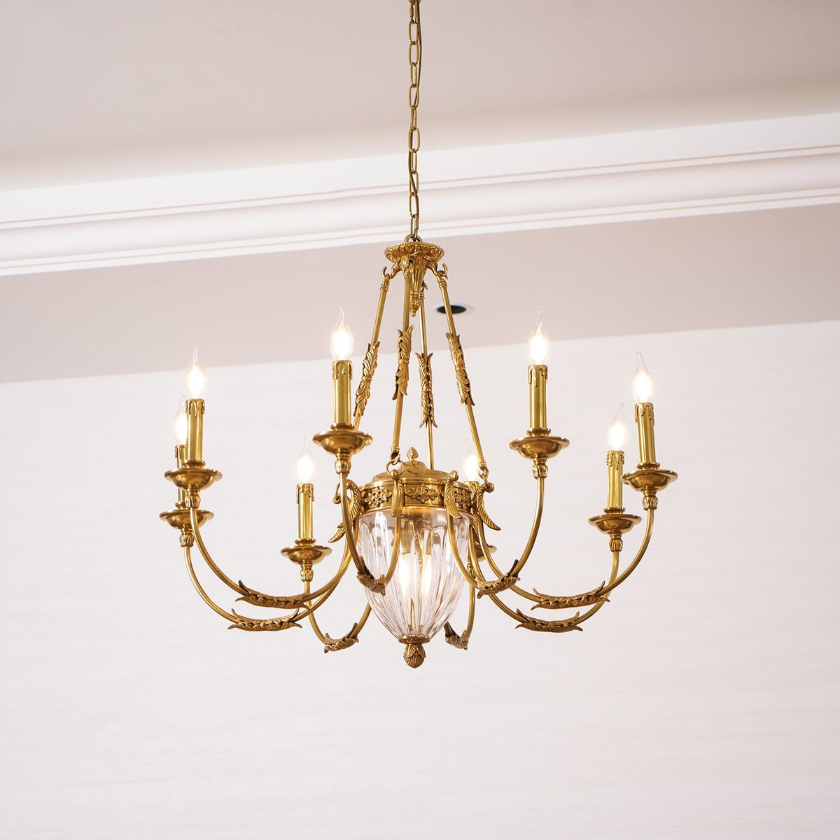 Candelabro de latão Valerix
