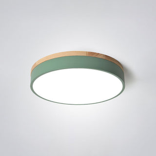 Morandi Nordisk LED Rund Metall Akryl Taklampa Sovrum Vardagsrum