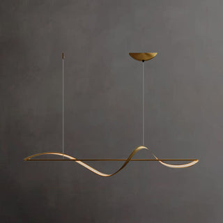 Louise Minimalistisk Design Metall Pendellampa Konstgalleri Matsal